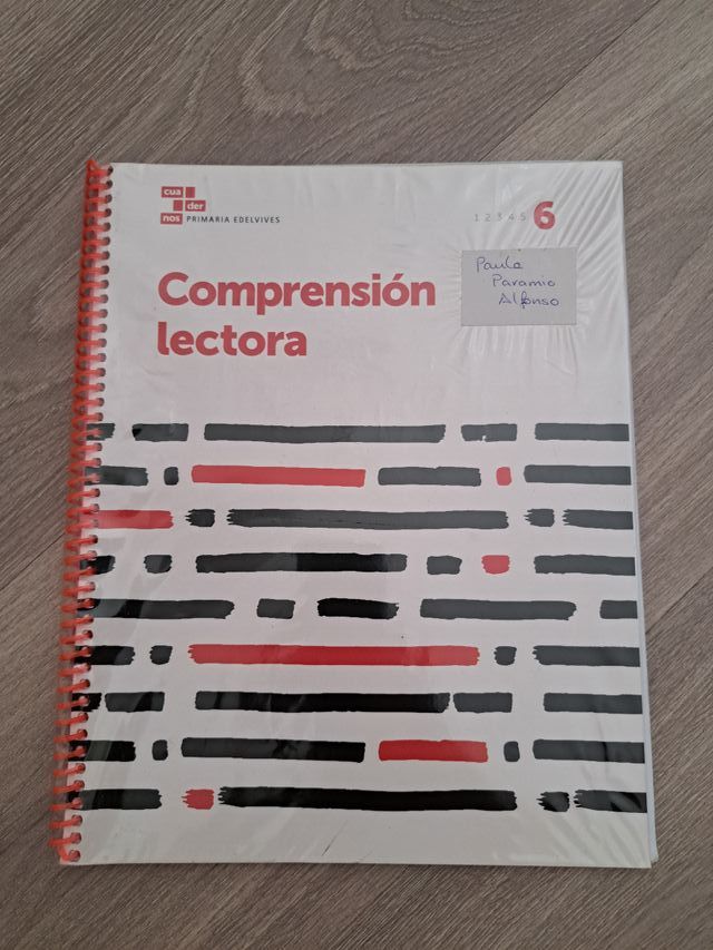 Cuaderno Comprensión lectora 6