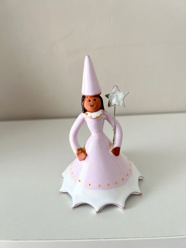 Principessa delle fate in ceramica