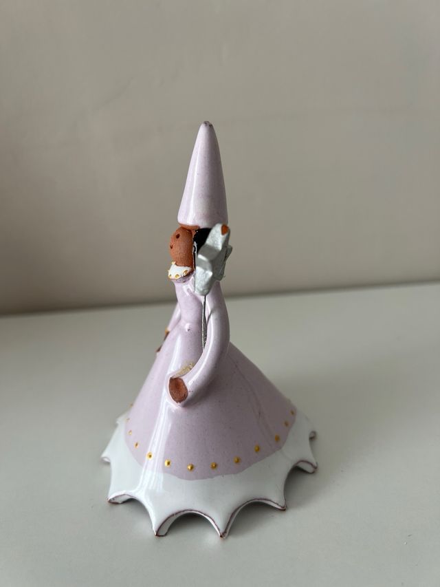 Principessa delle fate in ceramica