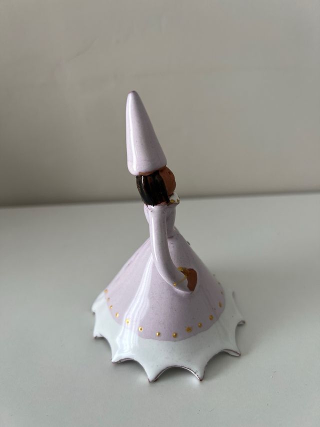 Principessa delle fate in ceramica