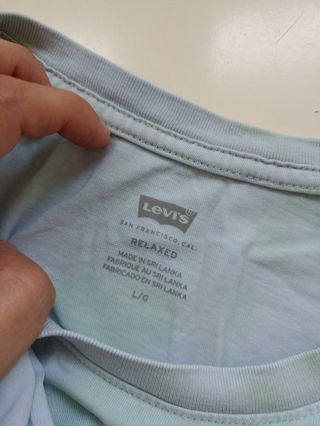 Camiseta Levi’s verde claro relajada L