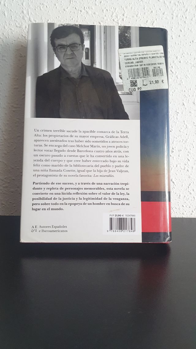 Terra Alta: Premio Planeta 2019