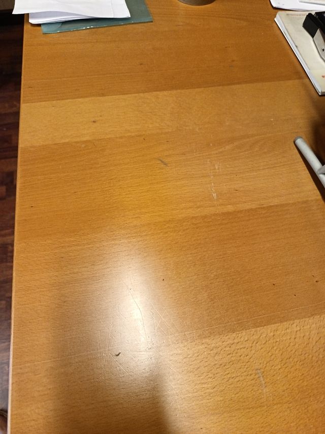 Mesa escritorio madera marrón