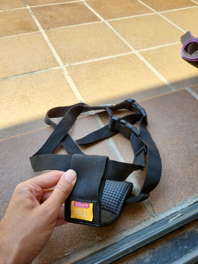 Arnés perro coche - Negro