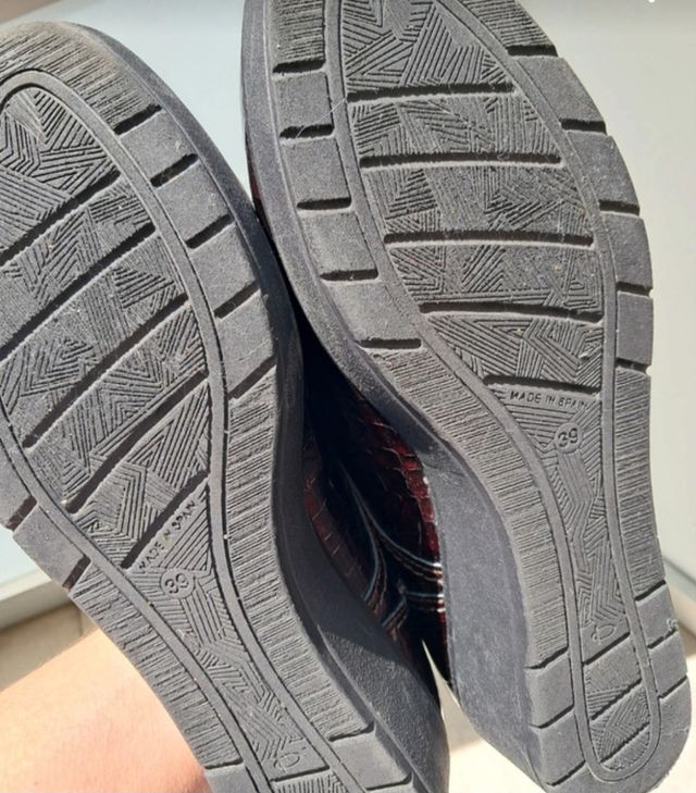 Zapatos mujer - Piel marrón