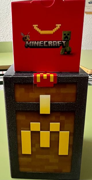2 Figuras Minecraft McDonald's