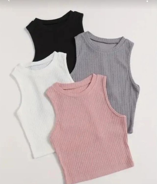 Blusas cortas mujer