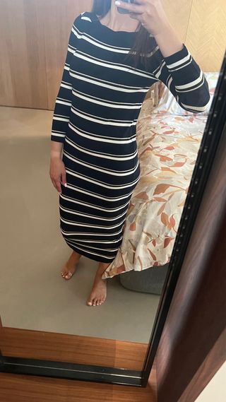 Vestido rayas Massimo Dutti