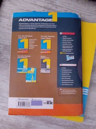 LIBRO DE INGLES ADVANTAGE FOR BACHILLERATO 1. ST'S