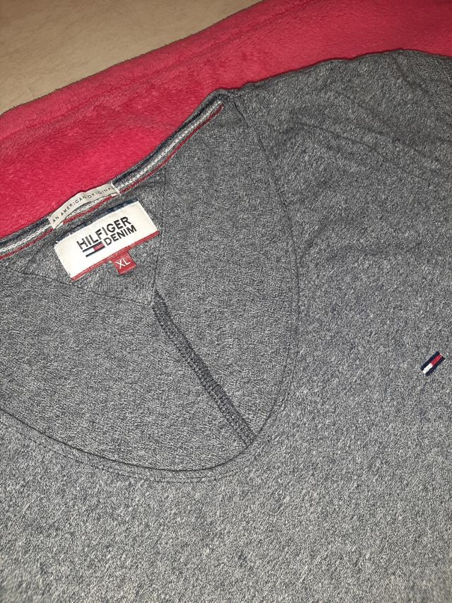 T-Shirt Tommy Hilfiger Uomo XL Grigia