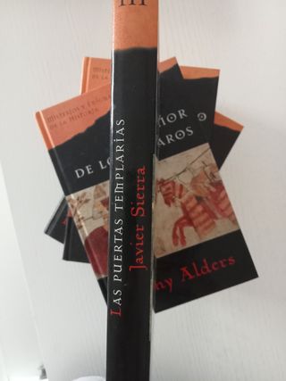 Lote de libros de novela histórica