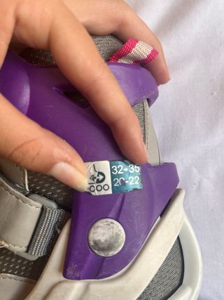 Patines en línea infantiles talla 32-35