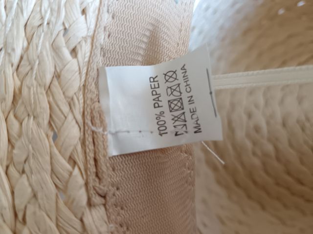 Cappello in paglia modello Havana