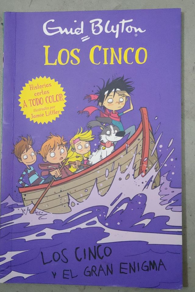Los Cinco y el gran enigma.