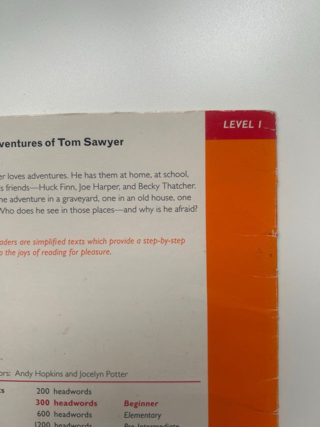 Level 1: The Adventures of Tom Sawyer Book & CD...
