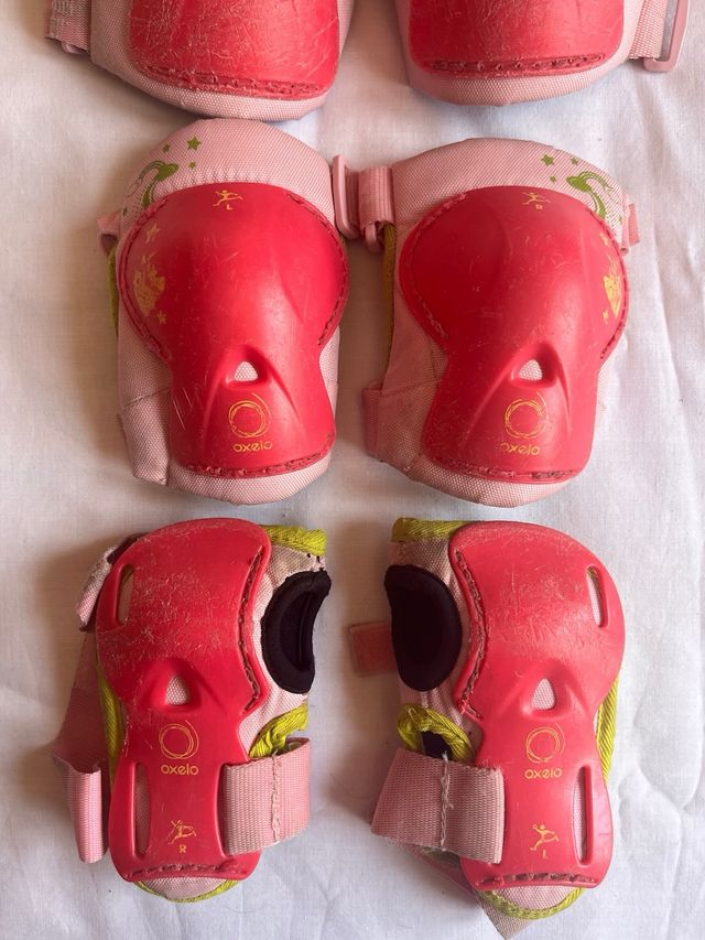 Rodilleras Oxelo niña, talla L