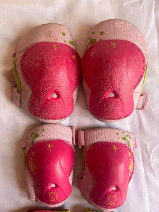 Rodilleras Oxelo niña, talla L