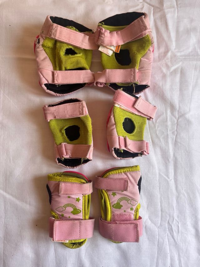 Rodilleras Oxelo niña, talla L