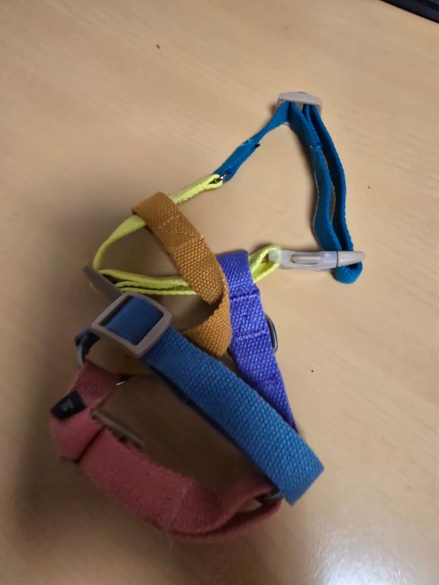 Arnés perro multicolor talla M