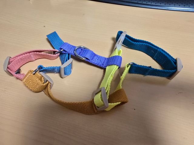 Arnés perro multicolor talla M