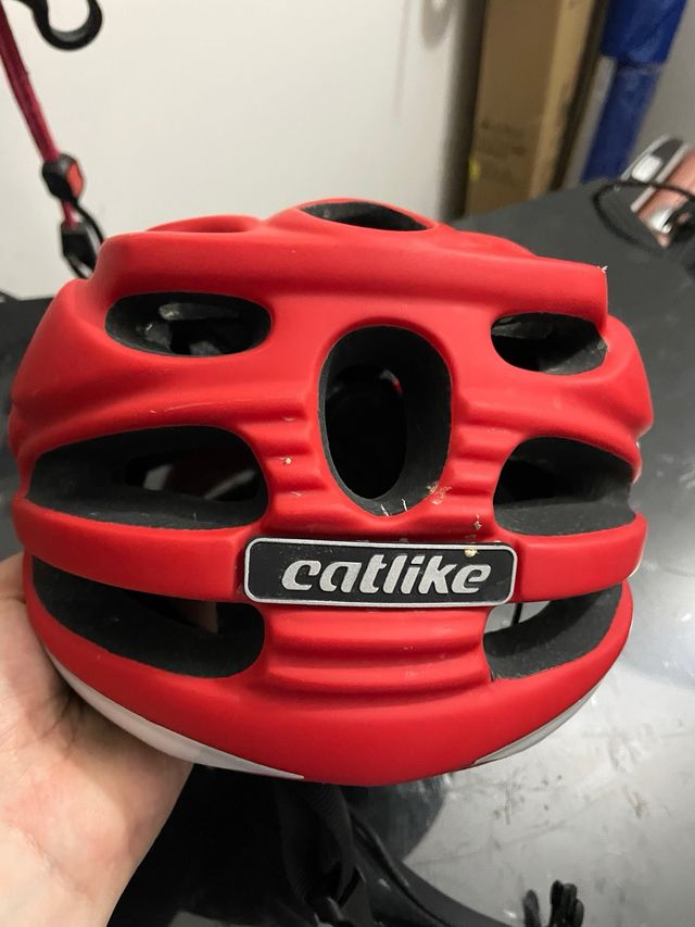 Casco bici Catlike rojo