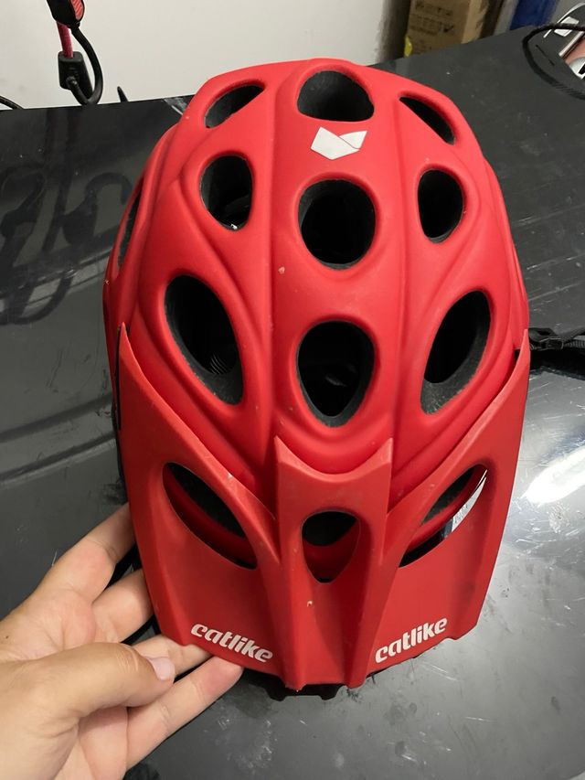 Casco bici Catlike rojo