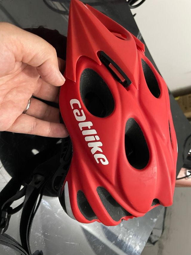 Casco bici Catlike rojo