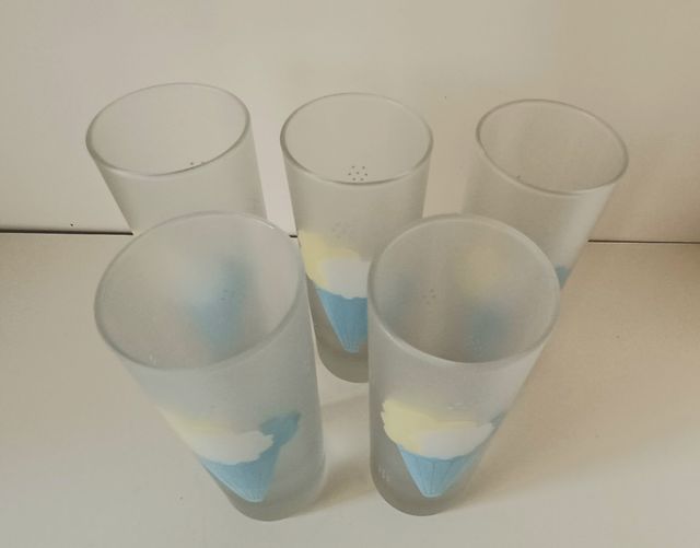 Vasos Vintage Helados - 4uds