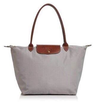 Bolso Longchamp Le Pliage Gris