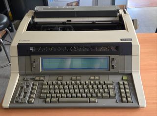 Máquina escribir eléctrica Canon AP830 antigua