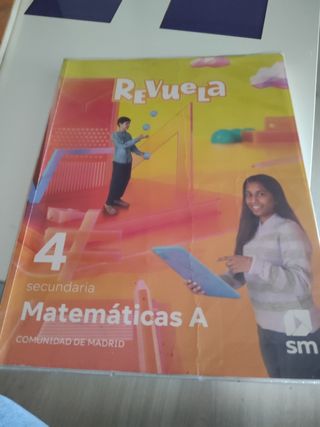 Matemáticas A. 4 Secundaria. Revuela. Comunidad...