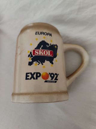 Taza Expo'92 Sevilla Skol