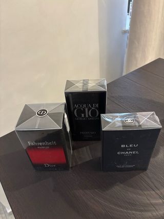 Profumi Dior, Armani, Chanel