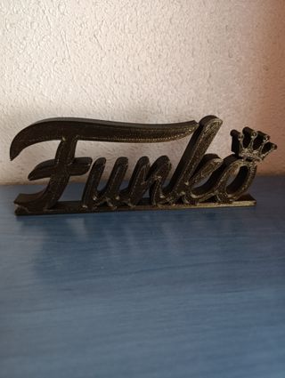Letrero Funko Pop 3D