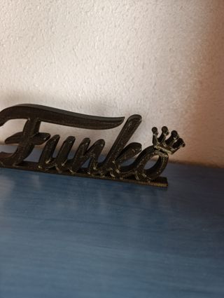 Letrero Funko Pop 3D