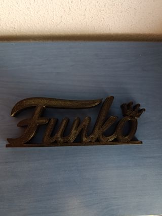 Letrero Funko Pop 3D