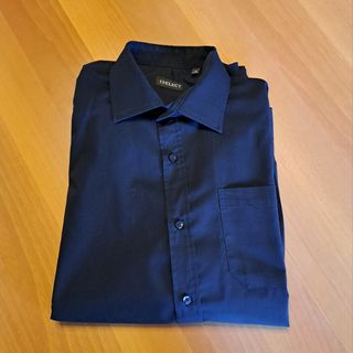 Camicia uomo nera cotone taglia M