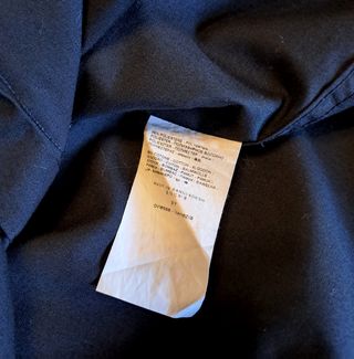 Camicia uomo nera cotone taglia M