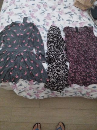 Vestidos estampados: 2 piezas