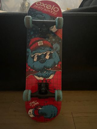 Skate Oxelo: Tabla casi nueva