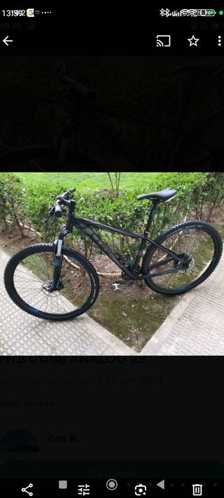 Bicicleta 29" Cube Analog MTB