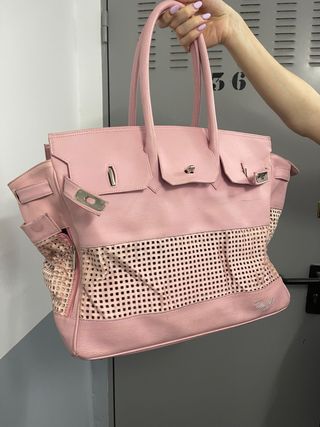 Bolso Pink EH GIÁ Para Perros, bolso de lujo.