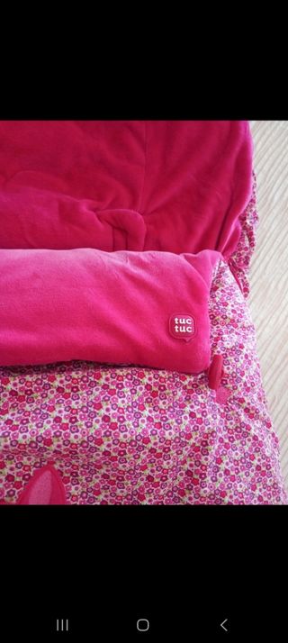 Saco Maxi-Cosi bebé invierno Tuc Tuc fucsia