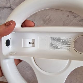 Volante ORIGINALE NINTENDO Bianco per Mario Kart