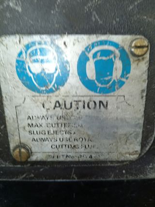 Taladro magnético 220v monofásico brocas de fresa