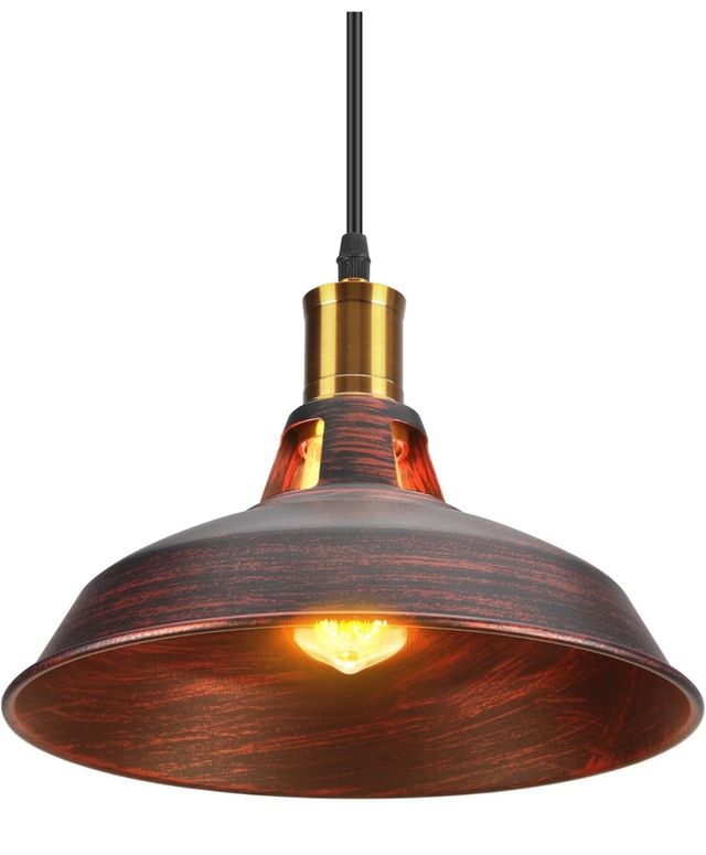 Lampada a sospensione retrò TOKIUS, marrone