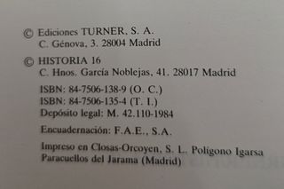 Historia de la guerra civil y de los partidos 