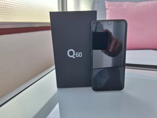 LG Q60 - Smartphone Negro/Azul