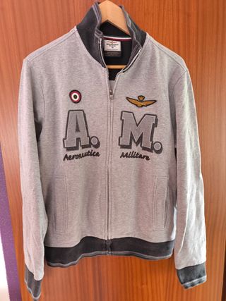 Chaqueta Aeronautica Militare Gris