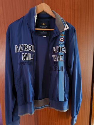 Cazadora Aeronautica Militare Azul